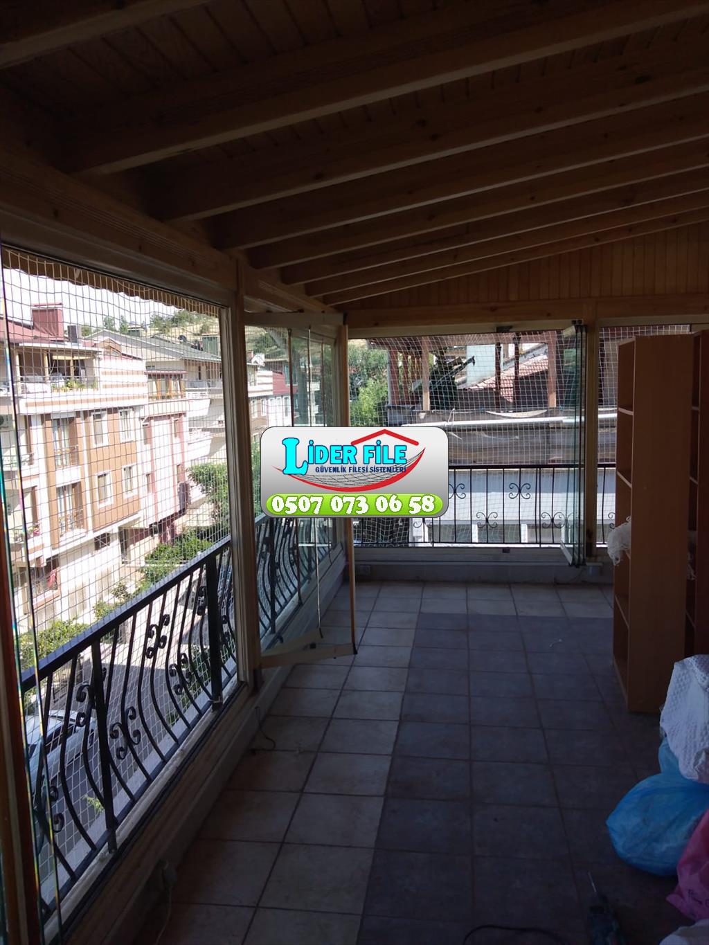 Ankara Balkon Filesi Kuş Filesi Teras Filesi Merdiven Filesi Apartman Filesi 0507 447 56 68