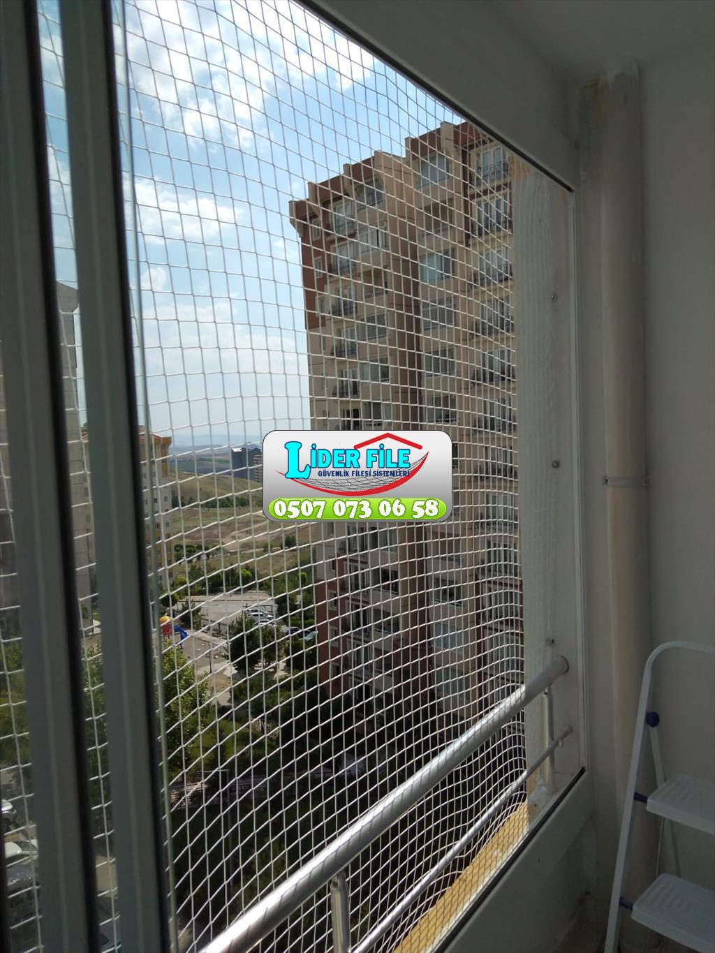 Ankara Balkon Filesi Kuş Filesi Teras Filesi Merdiven Filesi Apartman Filesi 0507 447 56 68