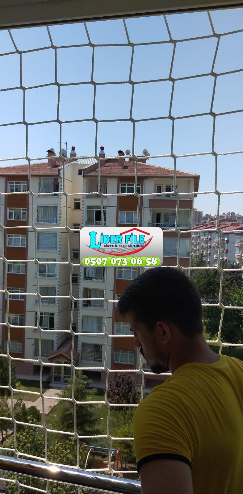 Ankara Balkon Filesi Kuş Filesi Teras Filesi Merdiven Filesi Apartman Filesi 0507 447 56 68